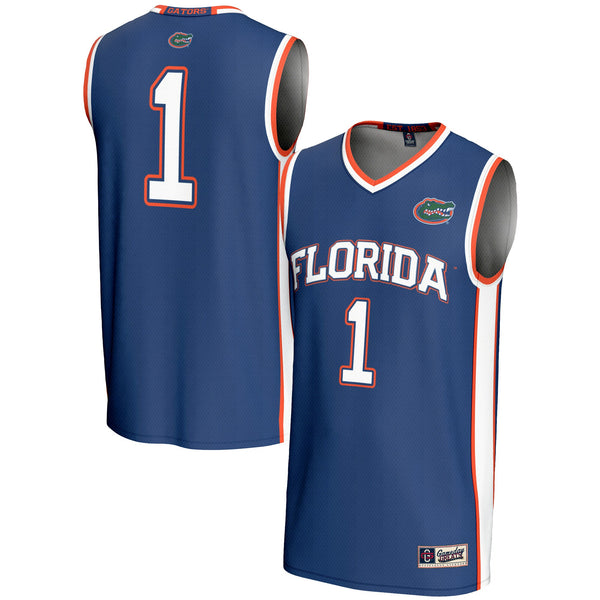 #1 Florida Gators Lightweight Basketball Jersey - Royal