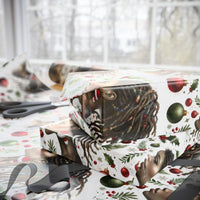 Afrocentric Holiday Gift Wrap, Black Woman Holiday Wrapping Paper, Black Woman Christmas Wrapping Paper, African American Holiday Paper Roll