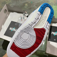 Sneakers, Blue White Colorway, Lace Up Design, Casual Gift for Sneaker Fans