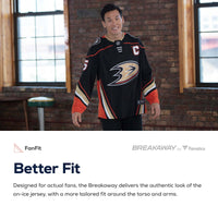 Anaheim Ducks White Breakaway Away Jersey