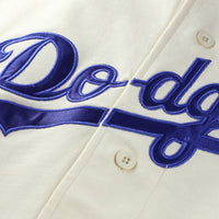 Los Angeles Dodgers Cream/Royal Big & Tall Two-Color Fashion Jersey