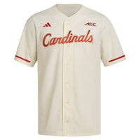 Cream Louisville Cardinals Replica Baseball Jersey