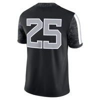 #25 West Virginia Mountaineers Alternate Game Jersey - Black