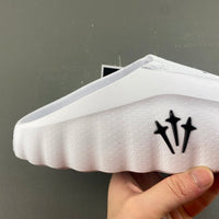 Slides, White Colorway, Slip On Design, Casual Gift for Shoe Lovers