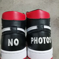 Sneakers, Black Red Colorway, Lace Up Design, Casual Gift for Sneaker Fans
