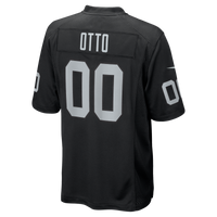 Las Vegas Raiders Jim Otto Black Game Retired Player Jersey