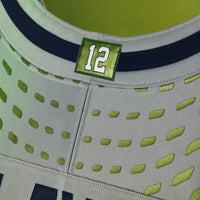 Seattle Seahawks Kenneth Walker III Wolf Gray 2025 Rivalries Collection Stitched Limited Jersey