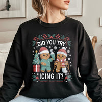 Physical Therapy Holiday Crewneck, Humorous Gingerbread PT Christmas Sweatshirt, Physical Therapist Sweatshirt, PT Clinic Christmas Pullover