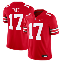 Carnell Tate Scarlet Ohio State Buckeyes Game Jersey