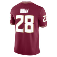 Warrick Dunn Florida State Seminoles Alumni Game Jersey - Garnet