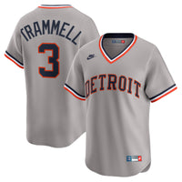 Detroit Tigers Alan Trammell Gray Cooperstown Collection Limited Jersey