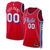 Philadelphia 76ers Statement Swingman Jersey - Custom