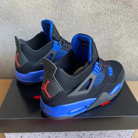 Mid Top Sneakers, Black Blue Colorway, Lace Up Design, Casual Gift for Sneaker Fans