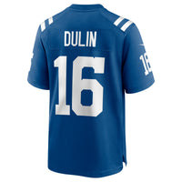 Indianapolis Colts Ashton Dulin Royal Game Jersey