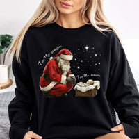 Christian Holiday Sweatshirt, Im the Season Im the Reason Jesus Christmas Sweatshirt, Religious Xmas Crewneck, Faith Graphic Sweater