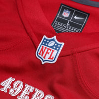 San Francisco 49ers Darrell Luter Jr. Scarlet Game Jersey