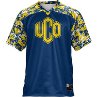 Central Oklahoma Bronchos Football Jersey - Blue