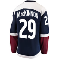 Colorado Avalanche Nathan MacKinnon Navy Breakaway Jersey