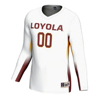 Loyola Chicago Ramblers NIL Lightweight Volleyball Jersey - White