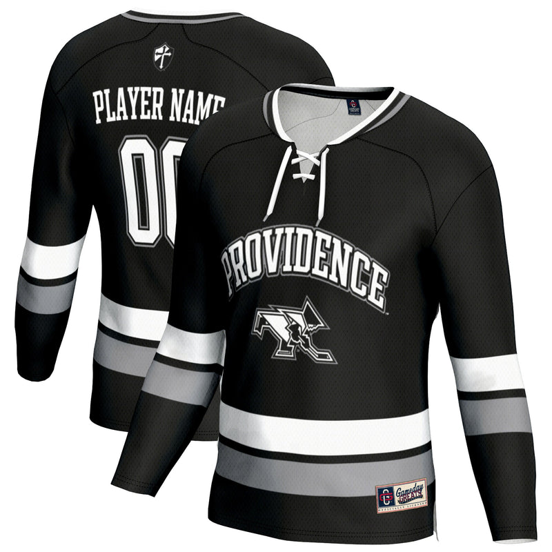 Providence Friars NIL Pick-A-Player Hockey Lightweight Jersey - Black