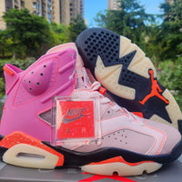 High Top Sneakers, Pink Gray Colorway, Lace Up Design, Casual Gift for Sneaker Fans