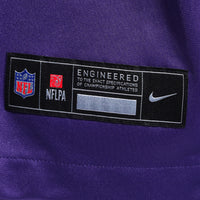 Minnesota Vikings Dallas Turner Purple Game Jersey