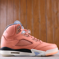 High Top Sneakers, Peach Colorway, Lace Up Design, Casual Gift for Sneaker Fans