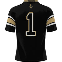 #1 Vanderbilt Commodores Football Jersey - Black