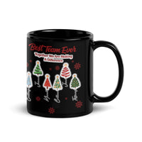 Custom Coworker Names Ceramic Mug, Personalized Best Team Ever Mug, Christmas Staff Appreciation Coffee Mug, Holiday Teacher Present