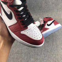 Sneakers, Red White Colorway, Lace Up Design, Casual Gift for Sneaker Fans