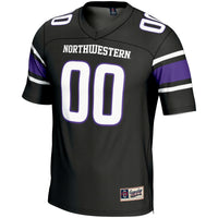 Northwestern Wildcats NIL Pick-A-Player Football Jersey - Black