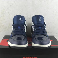 Low Top Sneakers, Midnight Blue Colorway, Lace Up Design, Casual Gift for Sneaker Fans