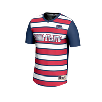 #1 Florida Atlantic Owls Lightweight Collegiate Soccer Fashion Jersey - Navy/Red