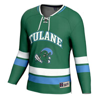 Tulane Green Wave Spirit Hockey Jersey - Green