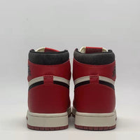 Sneakers, Red Cream Colorway, Lace Up Design, Casual Gift for Sneaker Fans