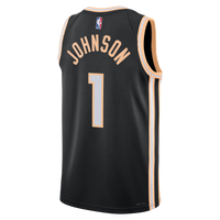 Atlanta Hawks 2025/26 City Edition Swingman Jersey - Black - Jalen Johnson