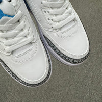 Low Top Basketball Shoes, Blue White Colorway, Lace Up Design, Casual Gift for Shoe Lovers
