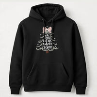 Christian Christmas Tree Hoodie, Oh Come Let Us Adore Him Hoodie, Religious Holiday Sweatshirt, Faith Based Xmas Pullover Hoodie Present