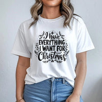 Humorous Holiday Snowflake Graphic Tee, It's Me I'm Everything Christmas T-Shirt, Sarcastic Xmas Shirt, Festive Holiday Graphic T-Shirt, Present