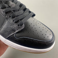 Low Top Sneakers, White Black Colorway, Lace Up Design, Casual Gift for Sneaker Fans