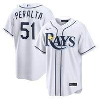 Tampa Bay Rays Freddy Peralta White Home Replica Jersey