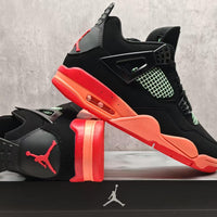 Mid Top Sneakers, Red Colorway, Lace Up Design, Casual Gift for Sneaker Fans
