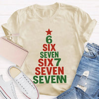Festive Holiday Vibes T-Shirt, Christmas Trees Graphic Shirt, Retro Christmas Tree Tee, Winter Holiday Apparel, Adorable Xmas Present for Men Women