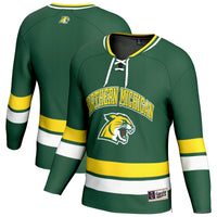 Northern Michigan Wildcats Spirit Hockey Jersey - Green