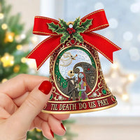 Personalized Couples Holiday Ornament, Humorous Couple Christmas Ornament, Custom Keepsake Tree Hanging Decor, Unique Christmas Present