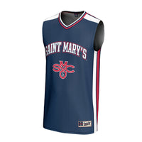 Saint Mary's Gaels Spirit Basketball Jersey - Navy