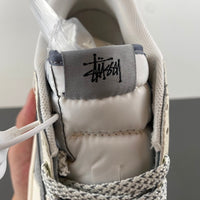 Low Top Sneakers, Off White Gray Colorway, Reverse Hook Design, Lace Up Design, Casual Gift for Sneaker Fans
