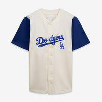 Los Angeles Dodgers Cream/Royal Big & Tall Two-Color Fashion Jersey