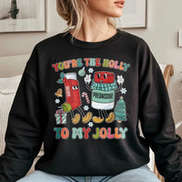 Humorous Inhaler Prednisone Sweatshirt, Respiratory Therapist Christmas Sweatshirt, RT Medical Holiday Sweatshirt, Nurse Pullover Crewneck Present