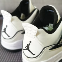 Basketball Shoes, White Black Colorway, Lace Up Design, Casual Gift for Shoe Lovers